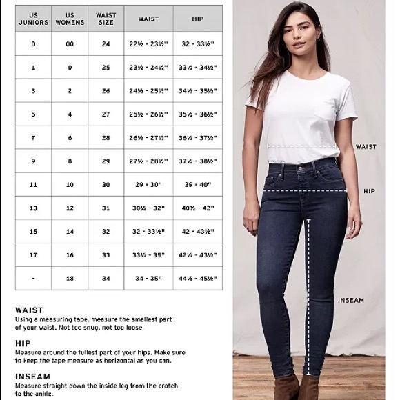 Woman’s Levi’s 710 Super Skinny Jeans | Size 25 - Picture 6 of 6